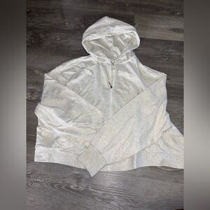 Woman’s Gray Zip-Up Hoodie